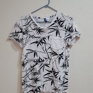 H&M flower men shirt sz extra small by Divided H&M